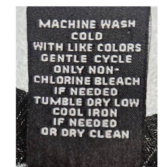  JOAN VASS NEW YORK Plus Size Black Ribbed Cardigan With Deep Pockets 1X - Picture 11 of 12